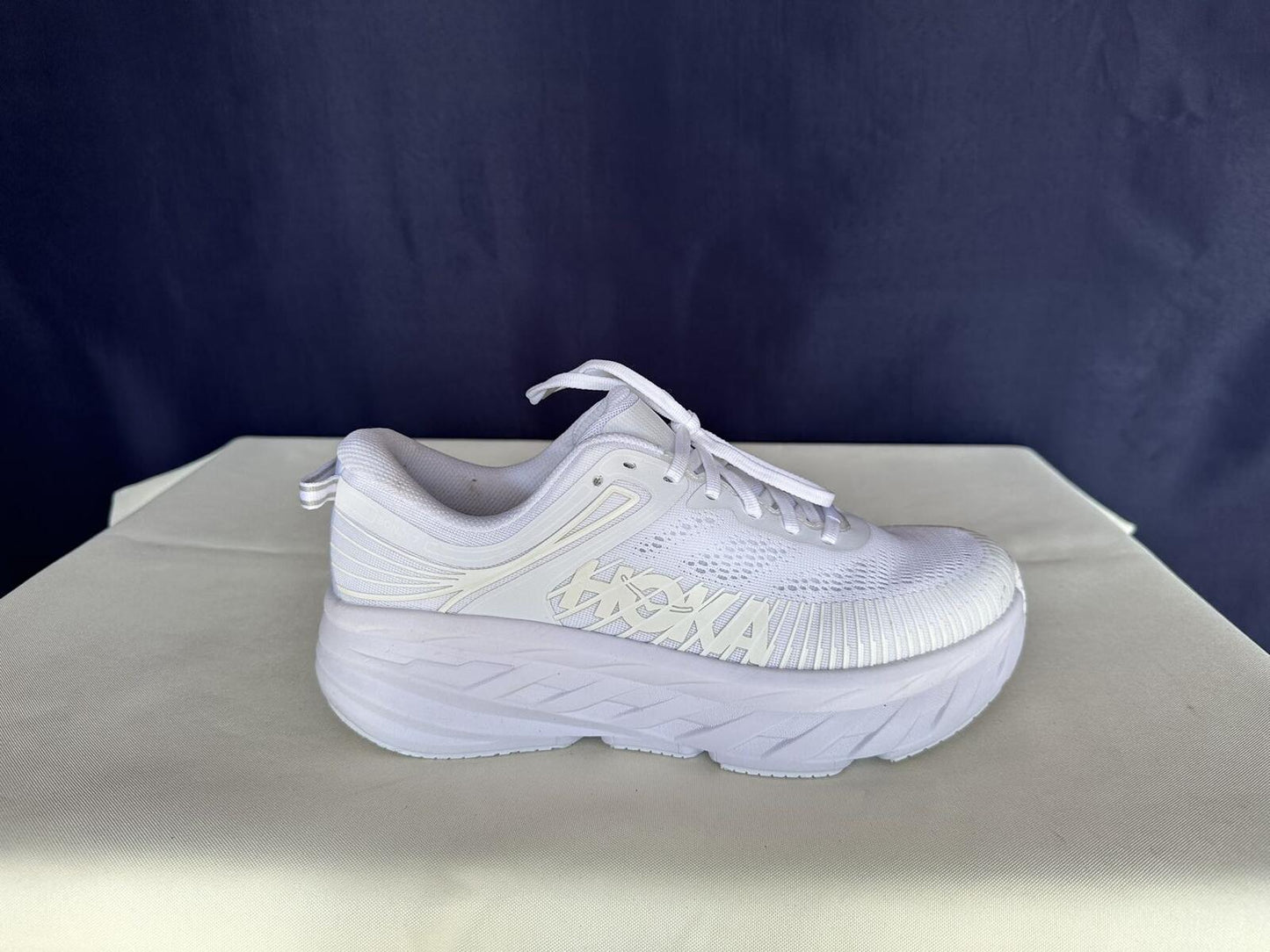Size 8.5B - Hoka Women Bondi 8 Black Running Shoes Sneakers