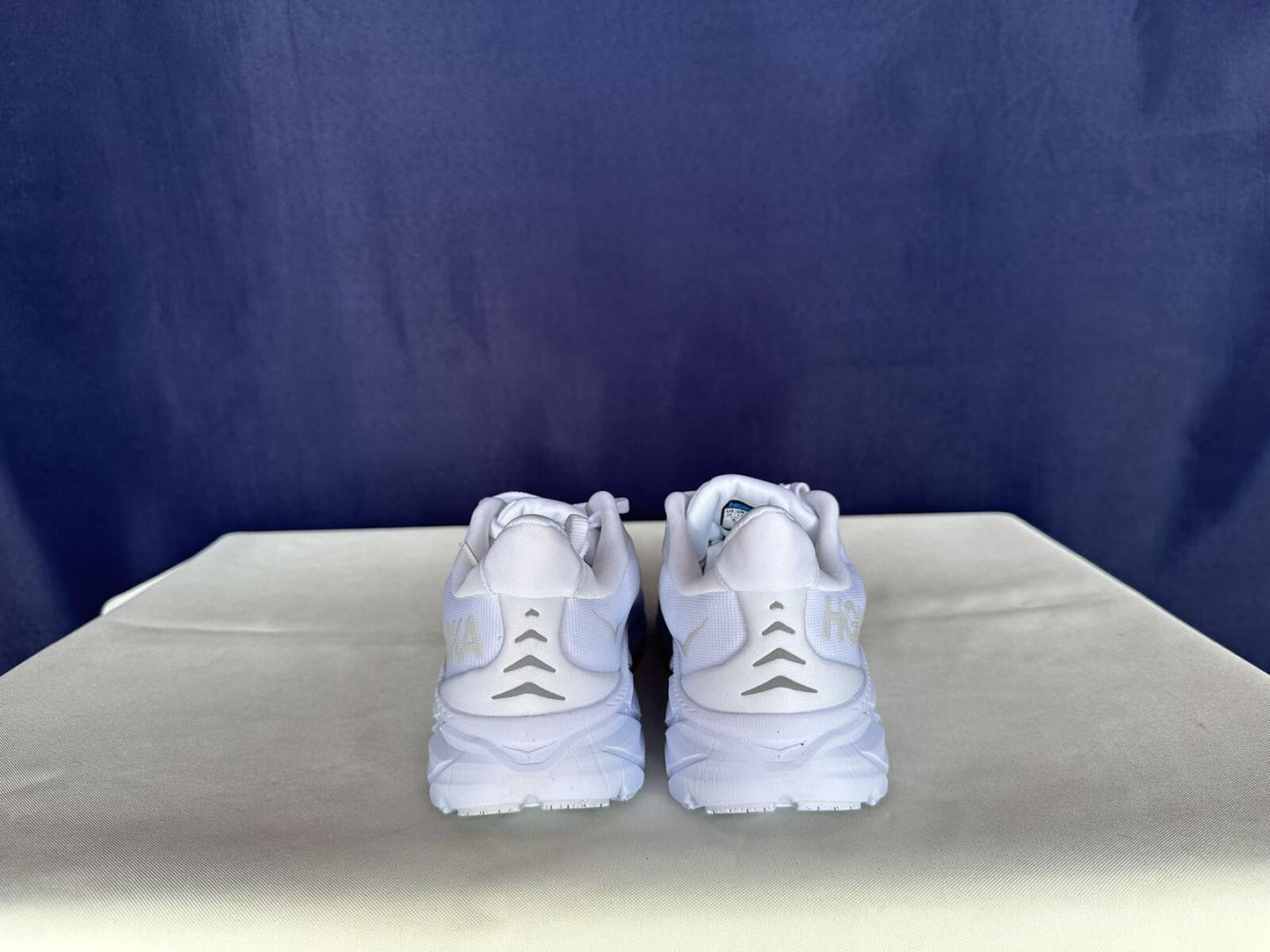 Size 6B - Hoka Women Clifton 8 White/White Run Sneakers Shoes