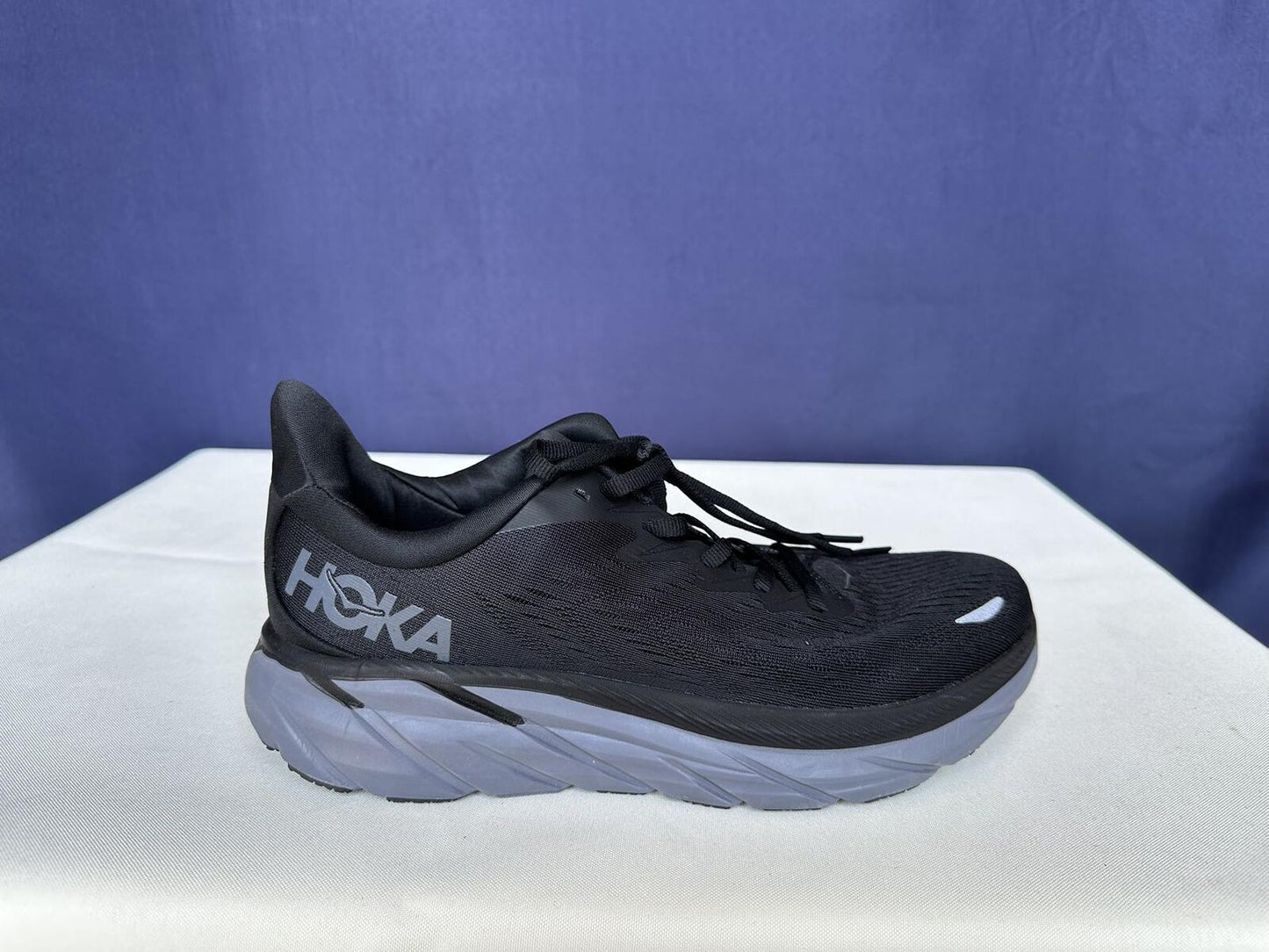 Size 8B - Hoka Women Clifton 8 Blue Fog/Plein Air Sneakers
