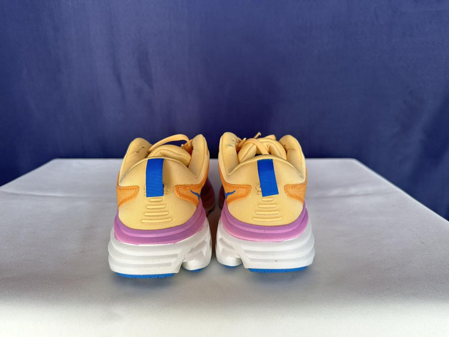 Size 6.5B - Hoka Women Bondi 8 Impala/Cyclamen Sneakers