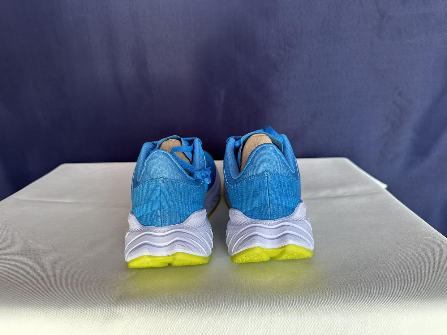 Size 9.5B - Hoka Women Carbon X 2 Diva Blue/Cirtus Sneakers Shoes