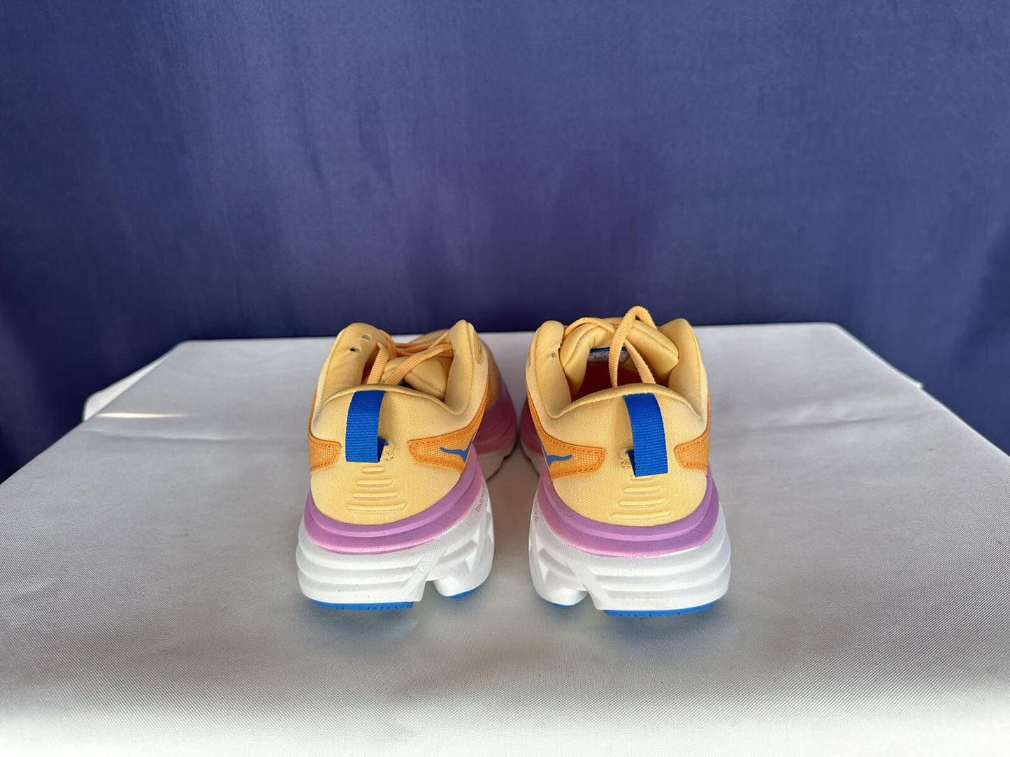 Size 6.5B - Hoka Women Bondi 8 Impala/Cyclamen Sneakers