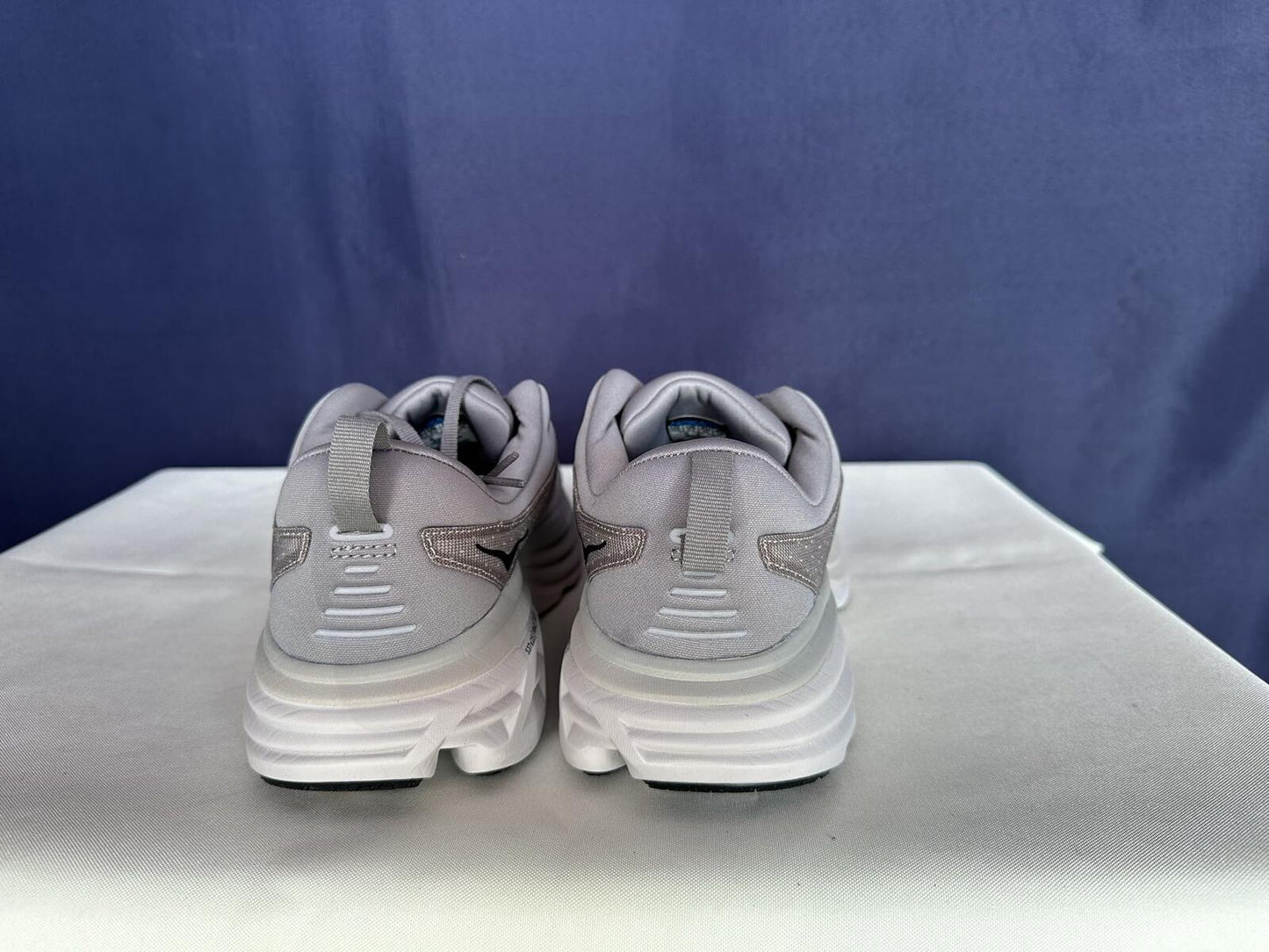 Size 10D - Hoka Men Bondi 8 Sharkskin Harbor Mist Sneakers