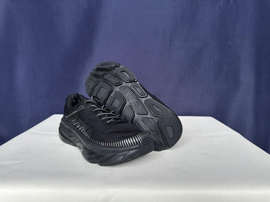 Size 10.5 - Hoka Women Bondi 7 Black Black Running Shoes Sneaker
