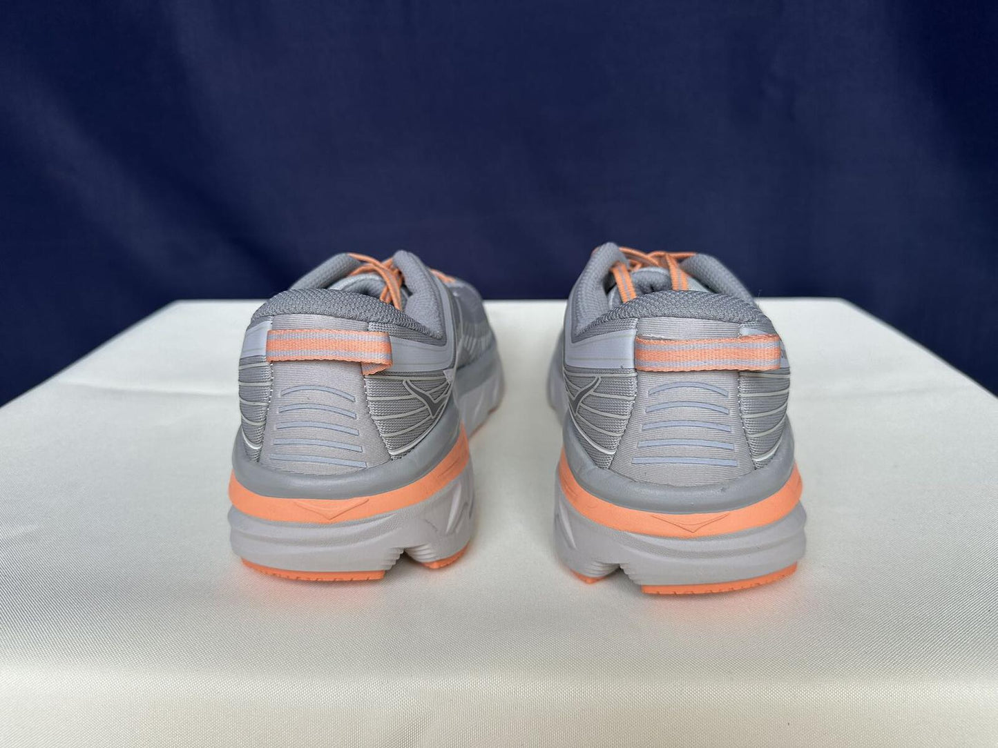 Size 10.5- Hoka Women Bondi 7 Harbor Mist Sharkskin Sneakers