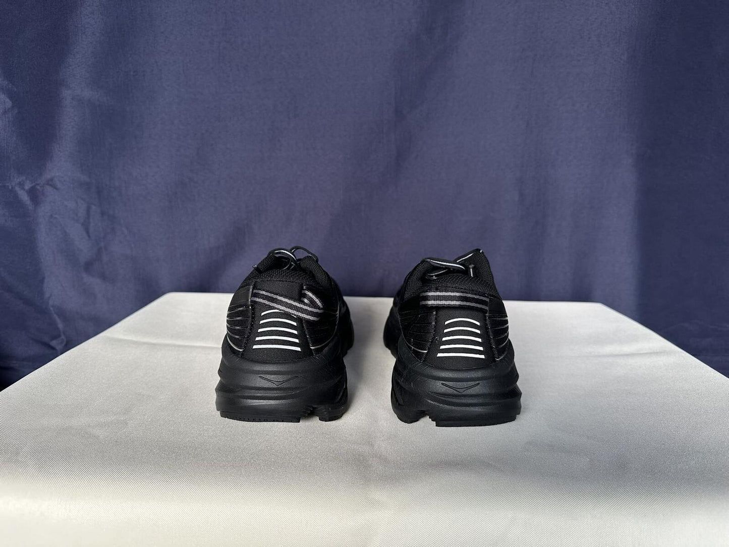 Size 9- Hoka Women Bondi 7 Black Black Running Shoes Sneakers