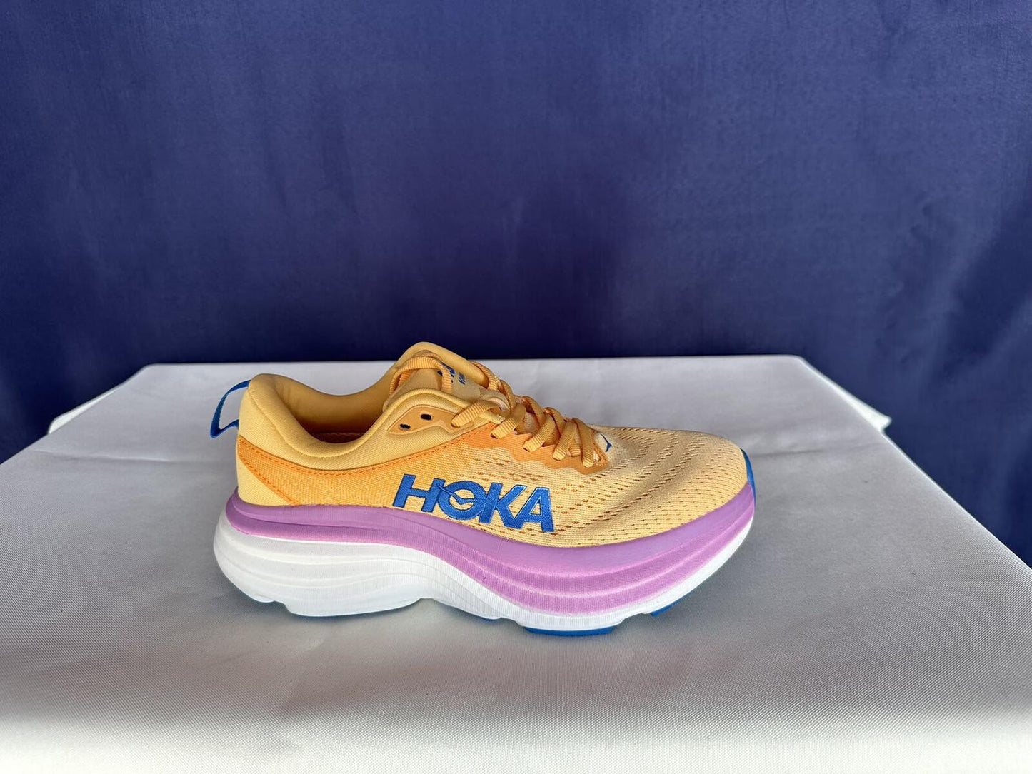Size 6.5B - Hoka Women Bondi 8 Impala/Cyclamen Sneakers