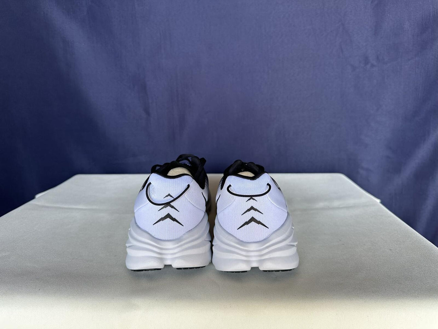 Size 10.5B - Hoka Women Rincon 3 Black/White Mens Sneakers Shoes