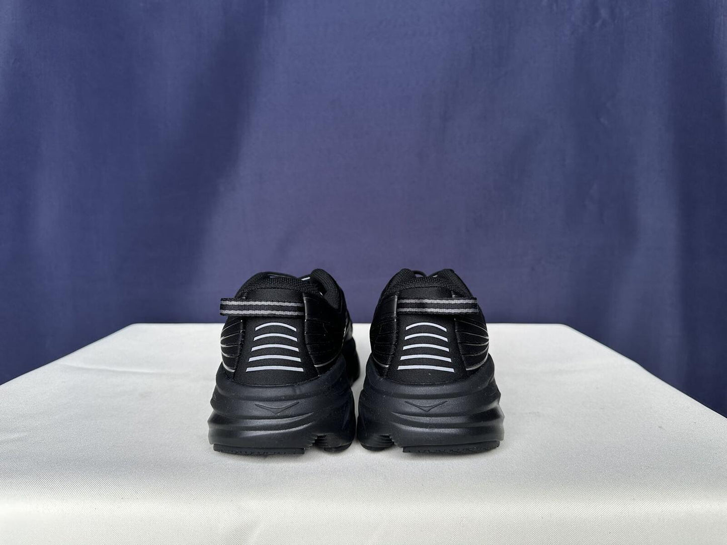 Size 10.5 - Hoka Women Bondi 7 Black Black Running Shoes Sneaker