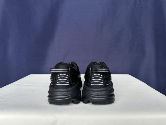 Size 10.5 - Hoka Women Bondi 7 Black Black Running Shoes Sneaker