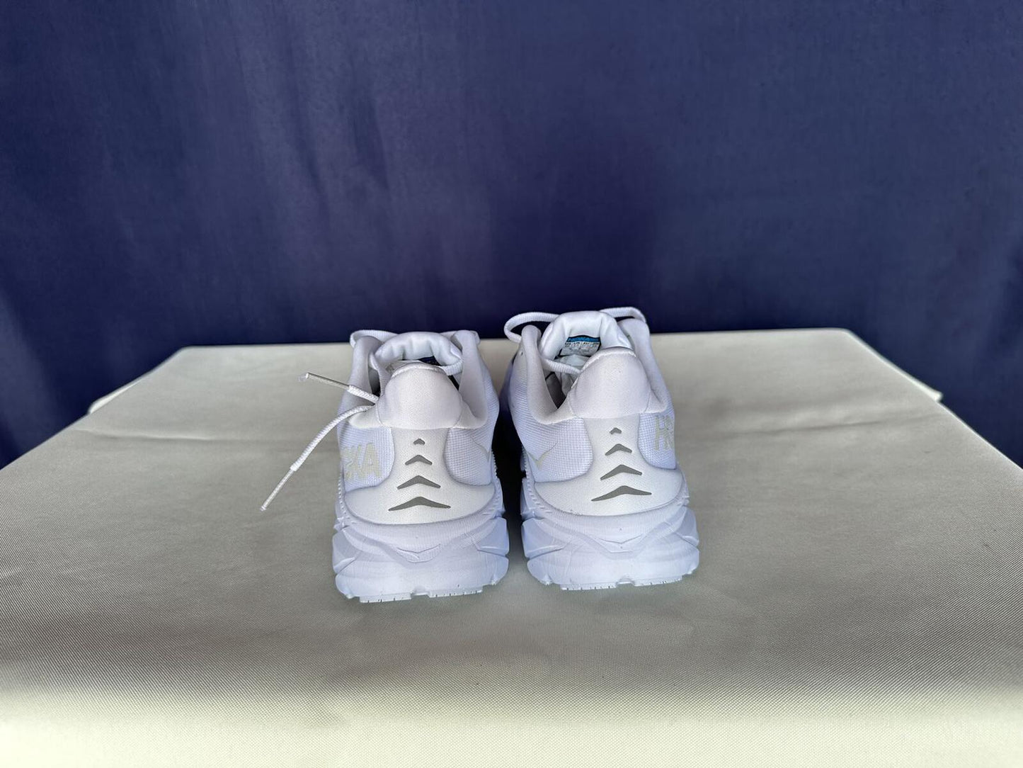 Size 6B - Hoka Women Clifton 8 White/White Run Sneakers Shoes
