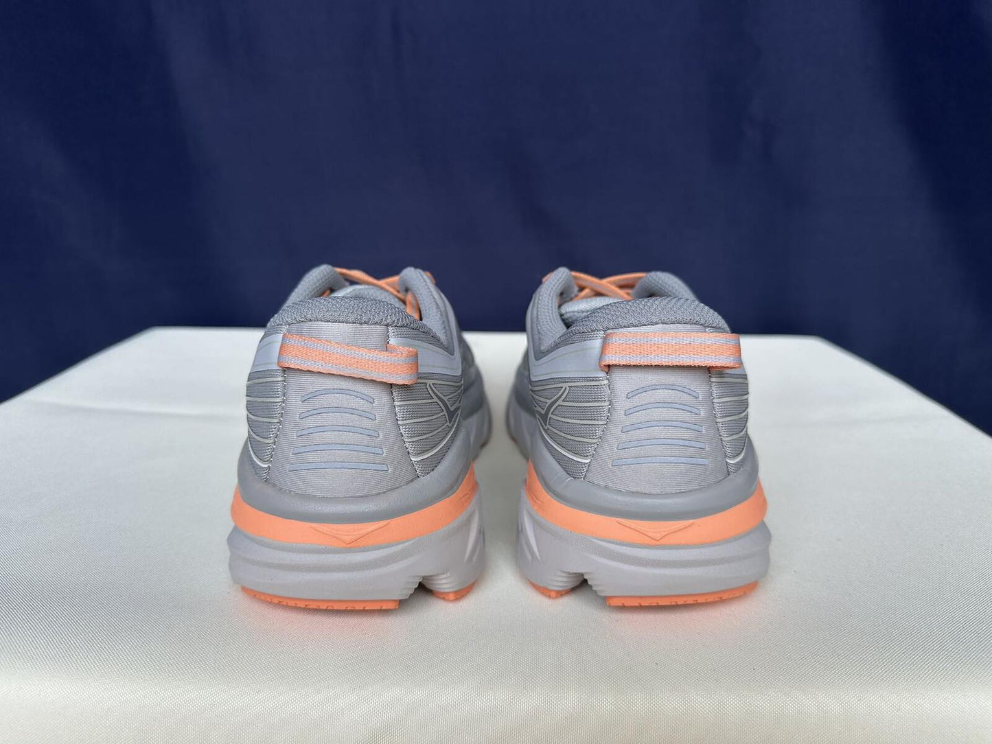 Size 8.5- Hoka Women Bondi 7 Harbor Mist Sharkskin Sneakers