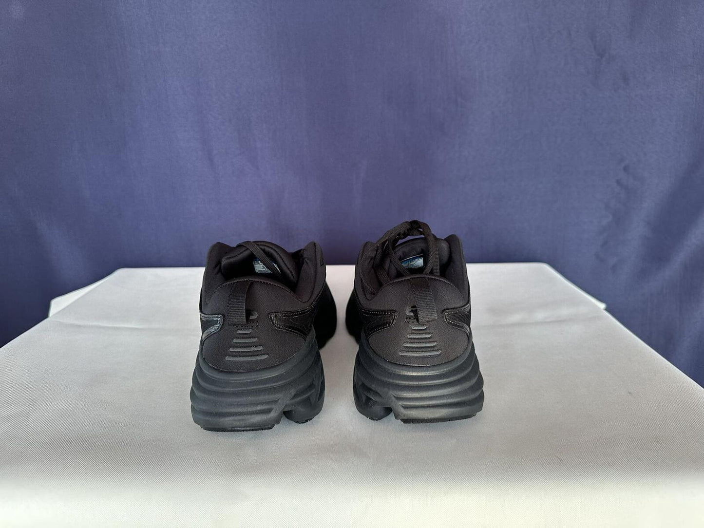Size 8.5B - Hoka Women Bondi 8 Black Running Shoes Sneakers