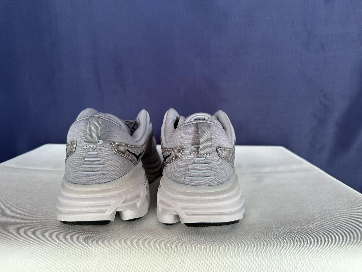 Size 10D - Hoka Men Bondi 8 Sharkskin Harbor Mist Sneakers