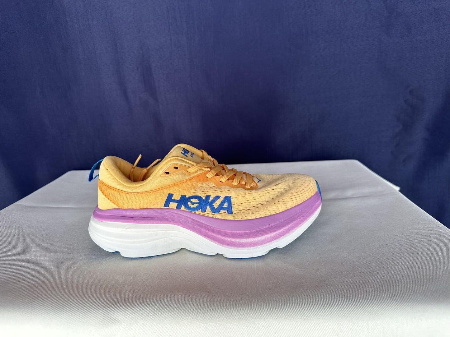 Size 6.5B - Hoka Women Bondi 8 Impala/Cyclamen Sneakers