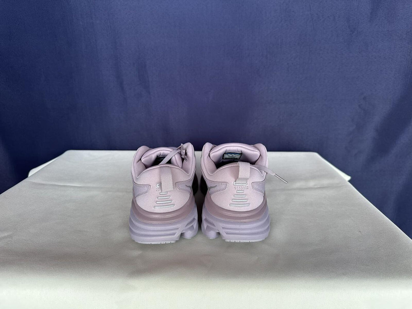 Size 6.5B - Hoka Women Bondi 8 Lilac Marble/Elderberry Sneakers